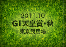 2011.10 G1天皇賞・秋 東京競馬場