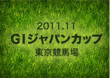 2011.11 G1ジャパンカップ 東京競馬場